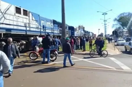 Pedestre de Arapongas é atingido por trem em passagem de nível