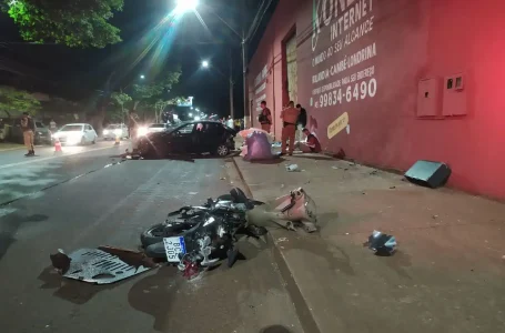 Motorista bêbado invade pista contrária e mata motociclista em Rolândia