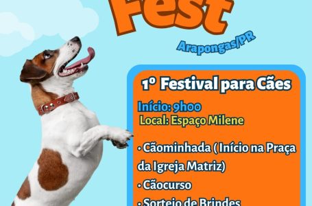Arapongas recebe 1º Pet Fest neste domingo (17)