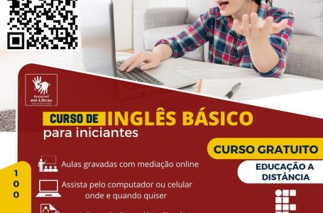 IFPR Campus Avançado Arapongas abre inscrições do curso de Inglês Básico