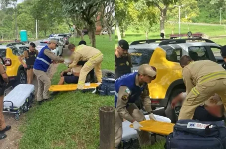 Professor é atacado a facadas durante caminhada em parque no Paraná
