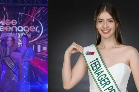 Araponguense fica em 2º lugar em concurso de miss internacional