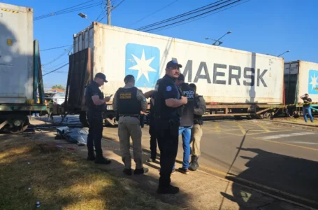 Mulher morre atropelada por trem em Arapongas