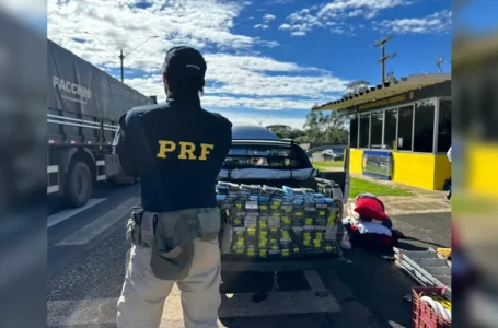 PRF apreende carga milionária carga milionária de Iphones